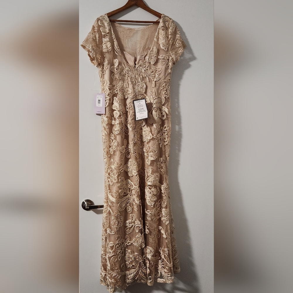 Champagne gown size 14